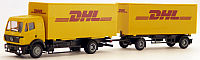 DHL Worldwide Express, Bonn: Modell von Umbau - .