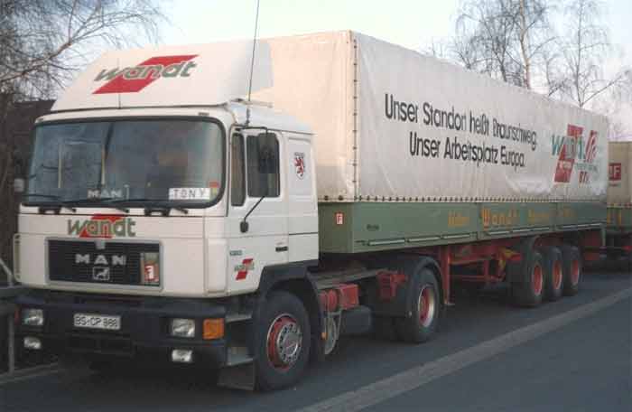 Adalbert Wandt, D - Braunschweig MAN F 90